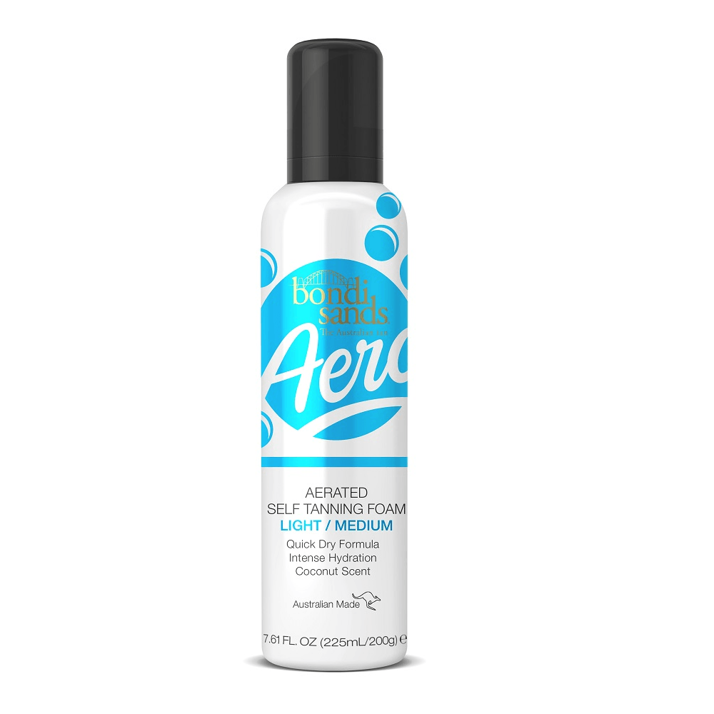 Suitable For: Those with a light-medium complexion and first time tanners. Lighter, Longer, Darker. Experience the next generation in self tan with Bondi Sands Aero, an Aerated Self Tanning Foam. With dual tanning actives and our signature coconut scent,