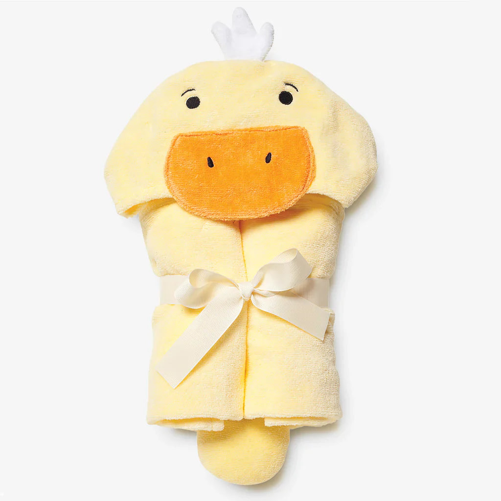 Elegant Baby Hooded Baby Bath Towel | Yellow Duck