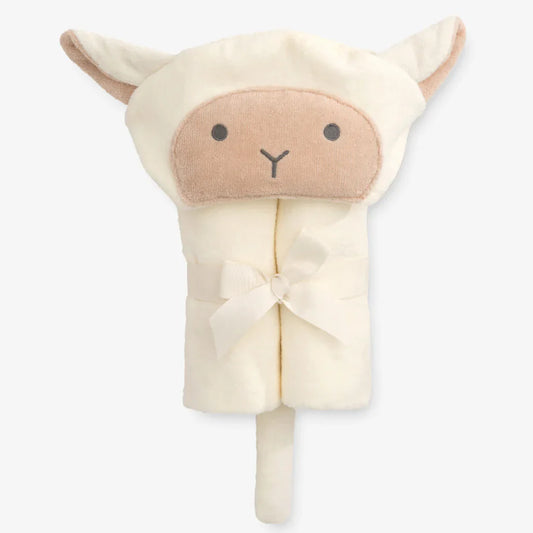 Elegant Baby Hooded Baby Bath Towel | Lambie
