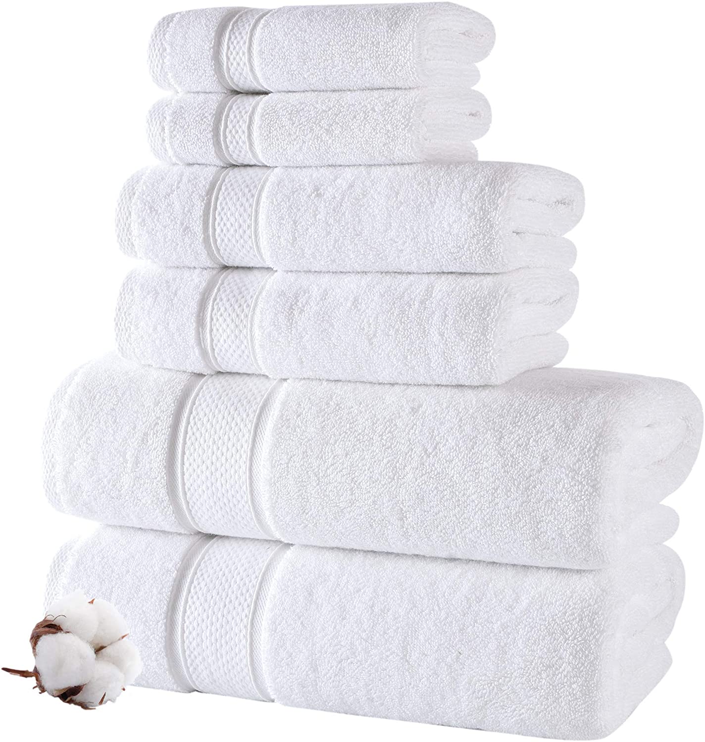 Hotel Quality Turkish Towel Set for Bathroom