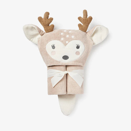 Elegant Baby Hooded Baby Bath Towel | Fawn