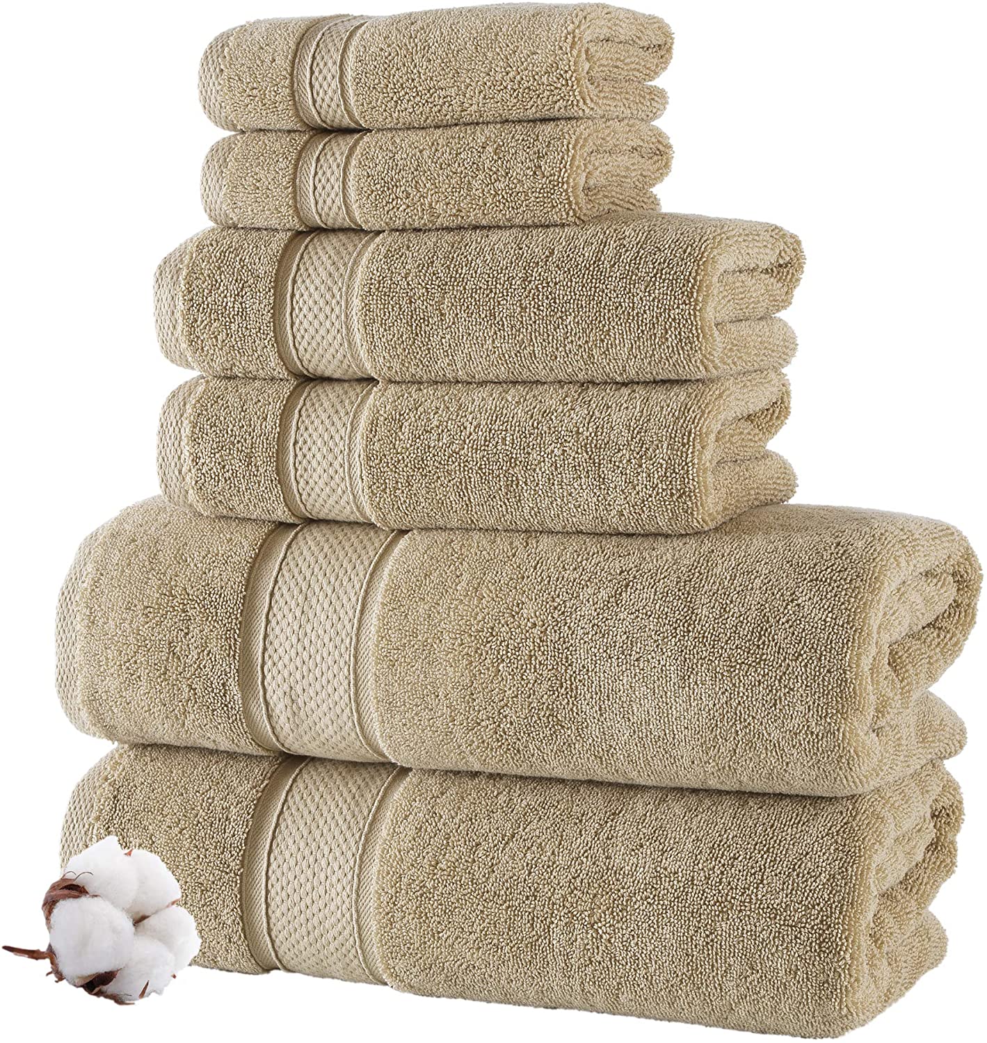 Hotel Quality Turkish Towel Set for Bathroom
