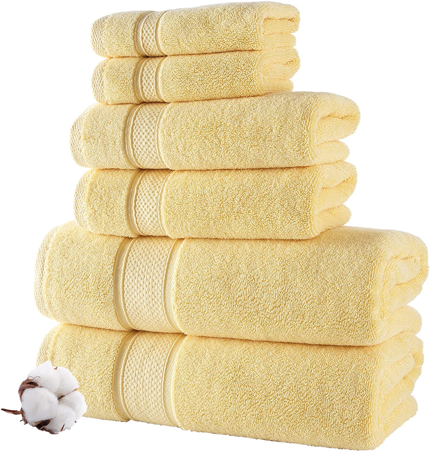 Hotel Quality Turkish Towel Set for Bathroom