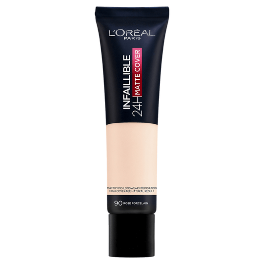 L'Oréal Paris INFAILLIBLE 24H Matte Cover Foundation 90 Rose Porcelain