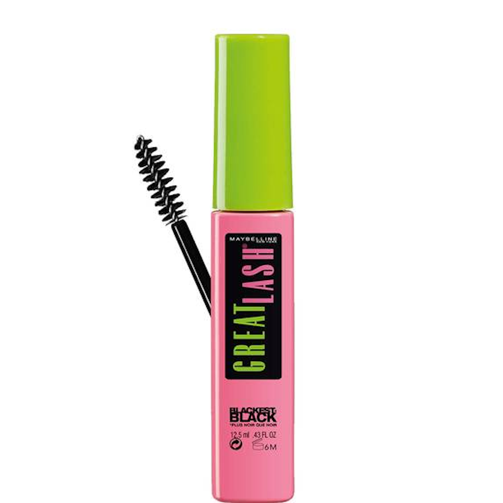 Maybelline Great Lash Volumizing Mascara - Blackest Black