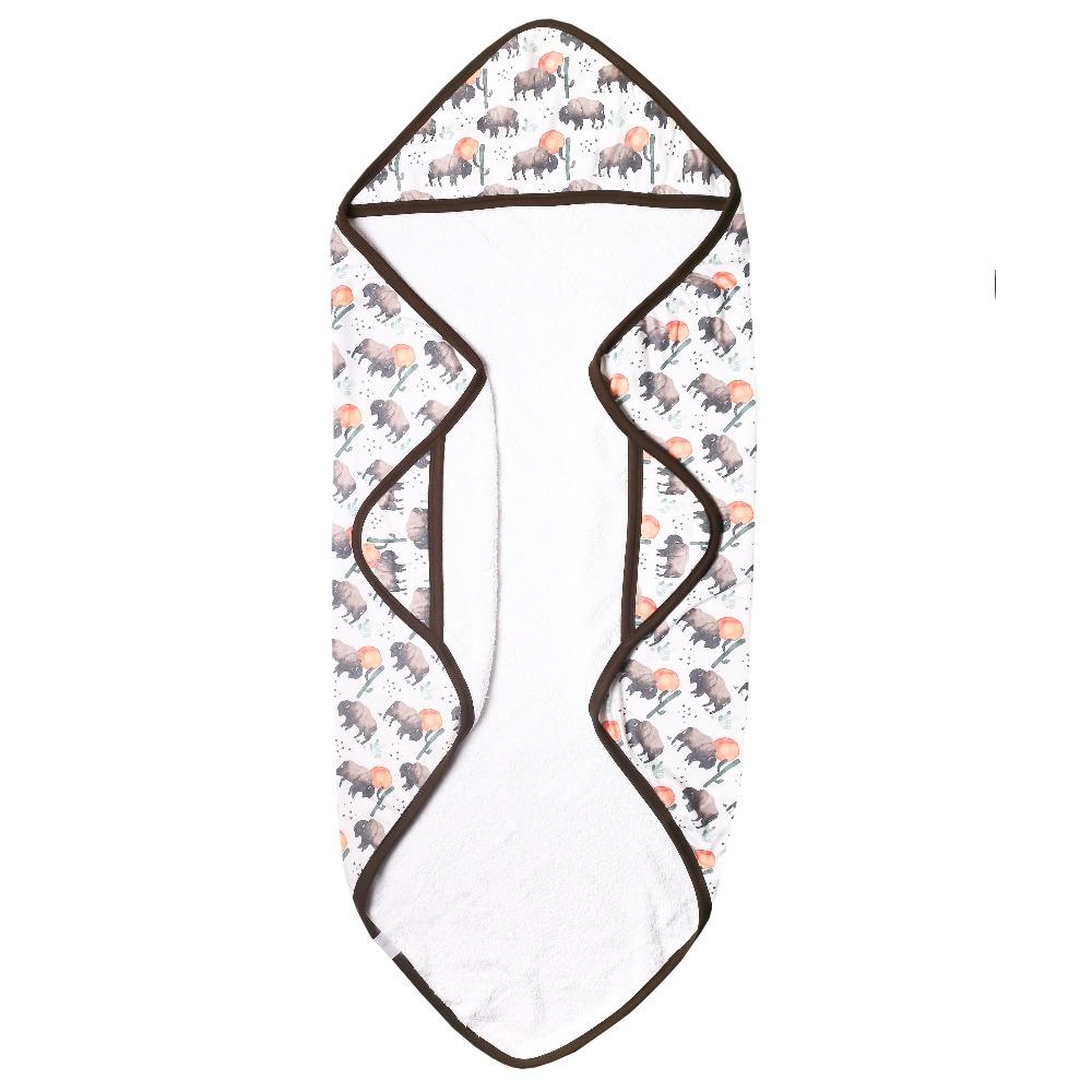 Copper Pearl Premium Knit Hooded Towel | Bison