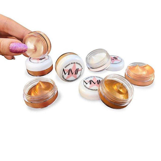 Gleam Radiance Face & Body Makeup Sampler Kit - SEXY SAMPLER