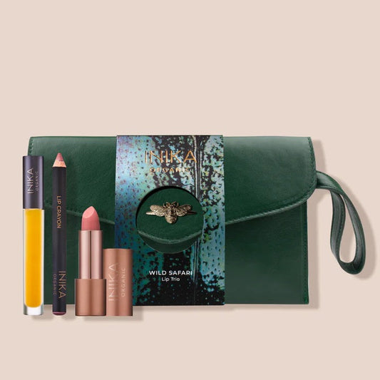 Inika Organic Wild Safari Lip Trio