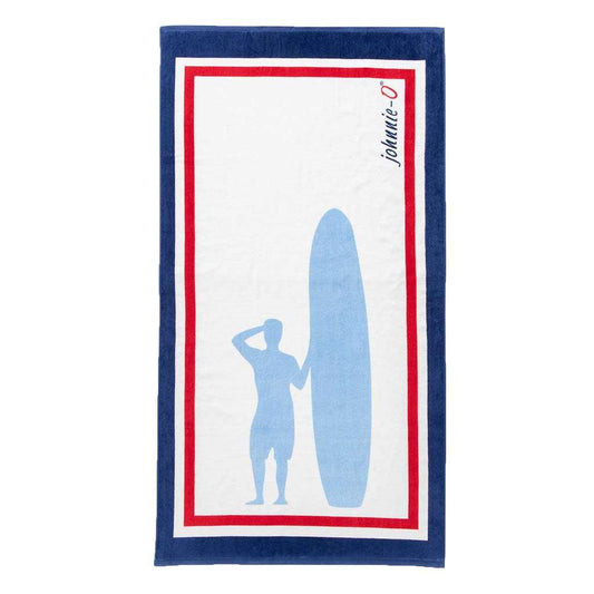 Sandpiper Towel in Gulf Blue by Johnnie-O