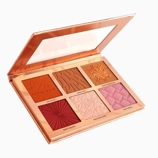 Modelrock 6 Shade Face Palette – Hot & Snatched
