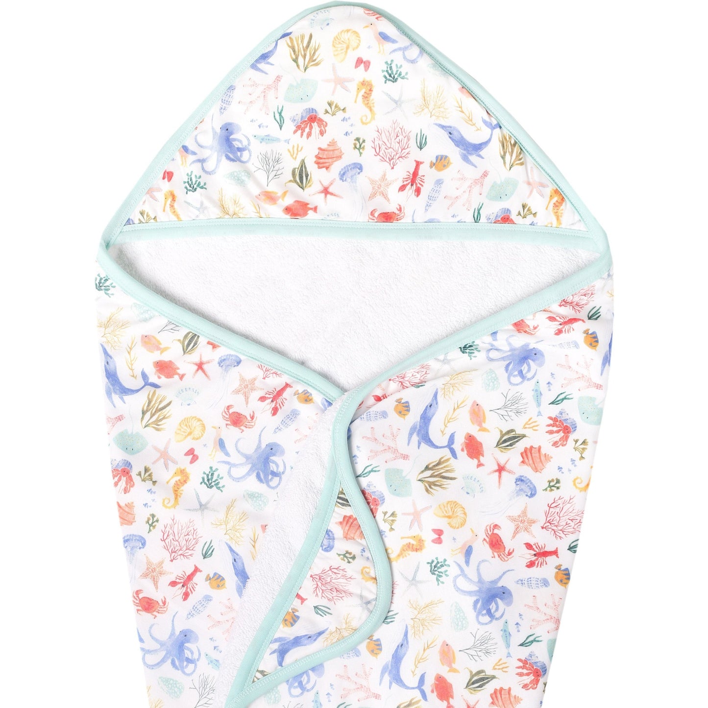 Copper Pearl Premium Knit Hooded Towel | Nautical