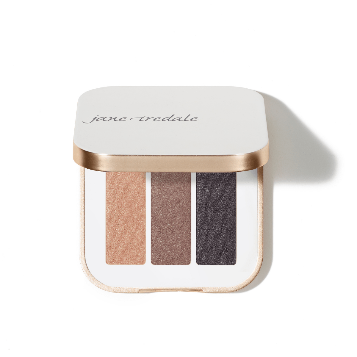 Jane Iredale PurePressed Eyeshadow Trio in Brown Sugar Shop At Exclusive Beauty
