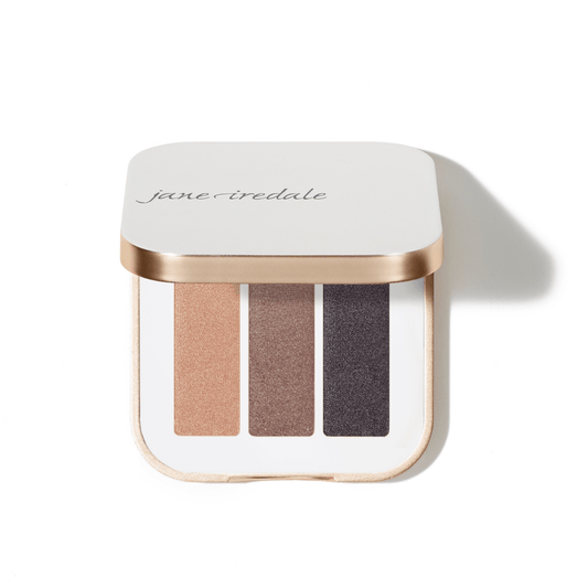 Jane Iredale PurePressed Eyeshadow Trio in Brown Sugar Shop At Exclusive Beauty
