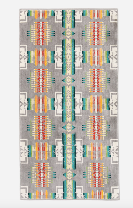 Pendleton Chief Joseph Jacquard Gray Towel Collection
