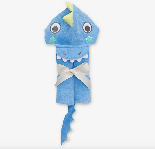 Elegant Baby Hooded Baby Bath Towel | Dino