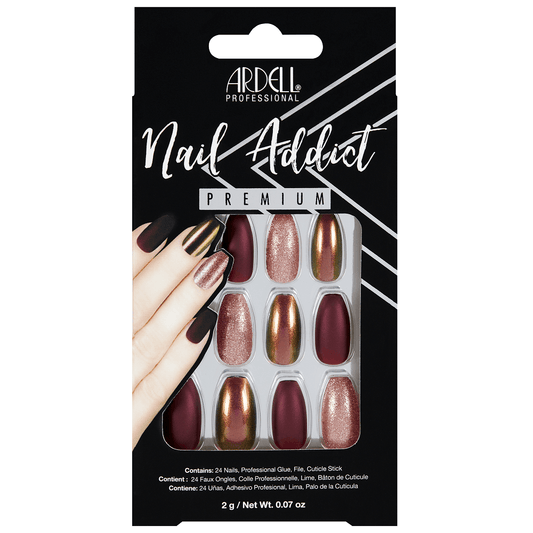 Ardell Nail Addict Premium - Red Cateye