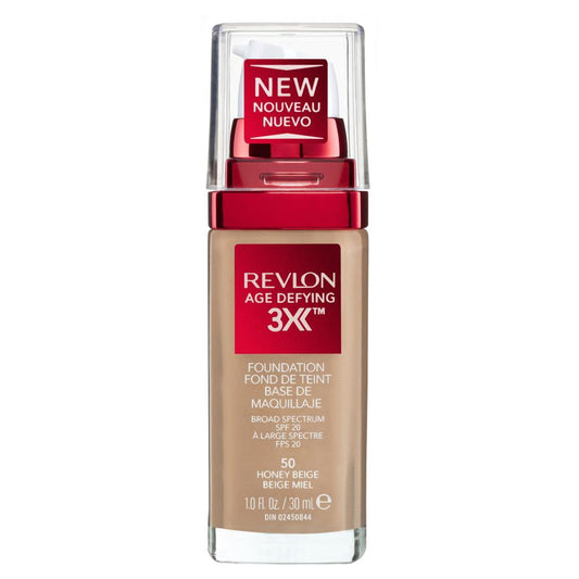 Revlon Age Defying 3X Foundation - 50 Honey Beige