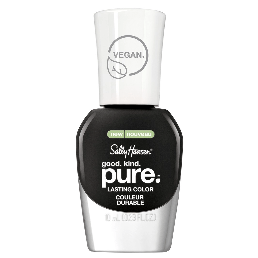 Sally Hansen good. kind. pure. Lasting Color Nail Polish - Black Stone
