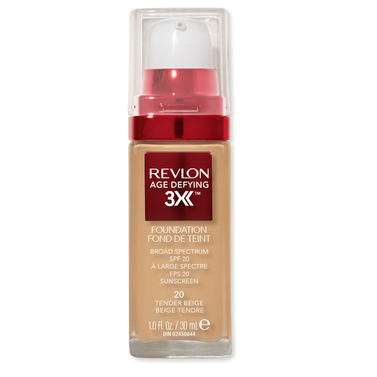 Revlon Age Defying 3X Foundation - 20 Tender Beige