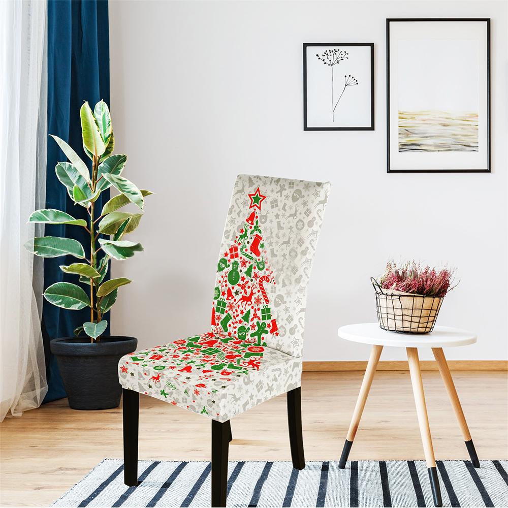 Christmas Multi-Size Tablecloth New Year Tablecloth Table Cover, Washable Table Cloths for Dinner, Parties, Holiday Decorations