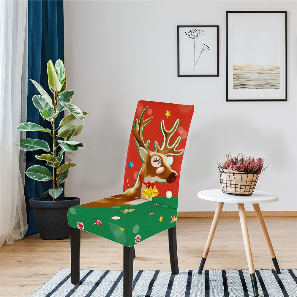 Christmas Multi-Size Tablecloth New Year Tablecloth Table Cover, Washable Table Cloths for Dinner, Parties, Holiday Decorations