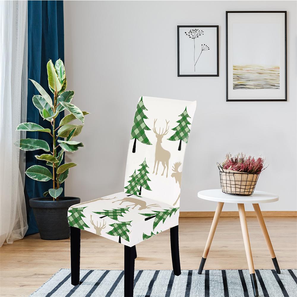 Christmas Multi-Size Tablecloth New Year Tablecloth Table Cover, Washable Table Cloths for Dinner, Parties, Holiday Decorations