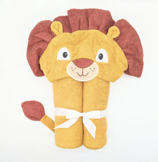 Yikes Twins Lion Hooded Towel