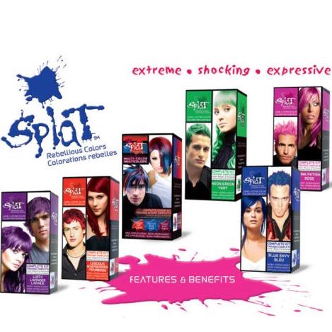 Splat Rebellious Hair Color Complete Kit, One Application