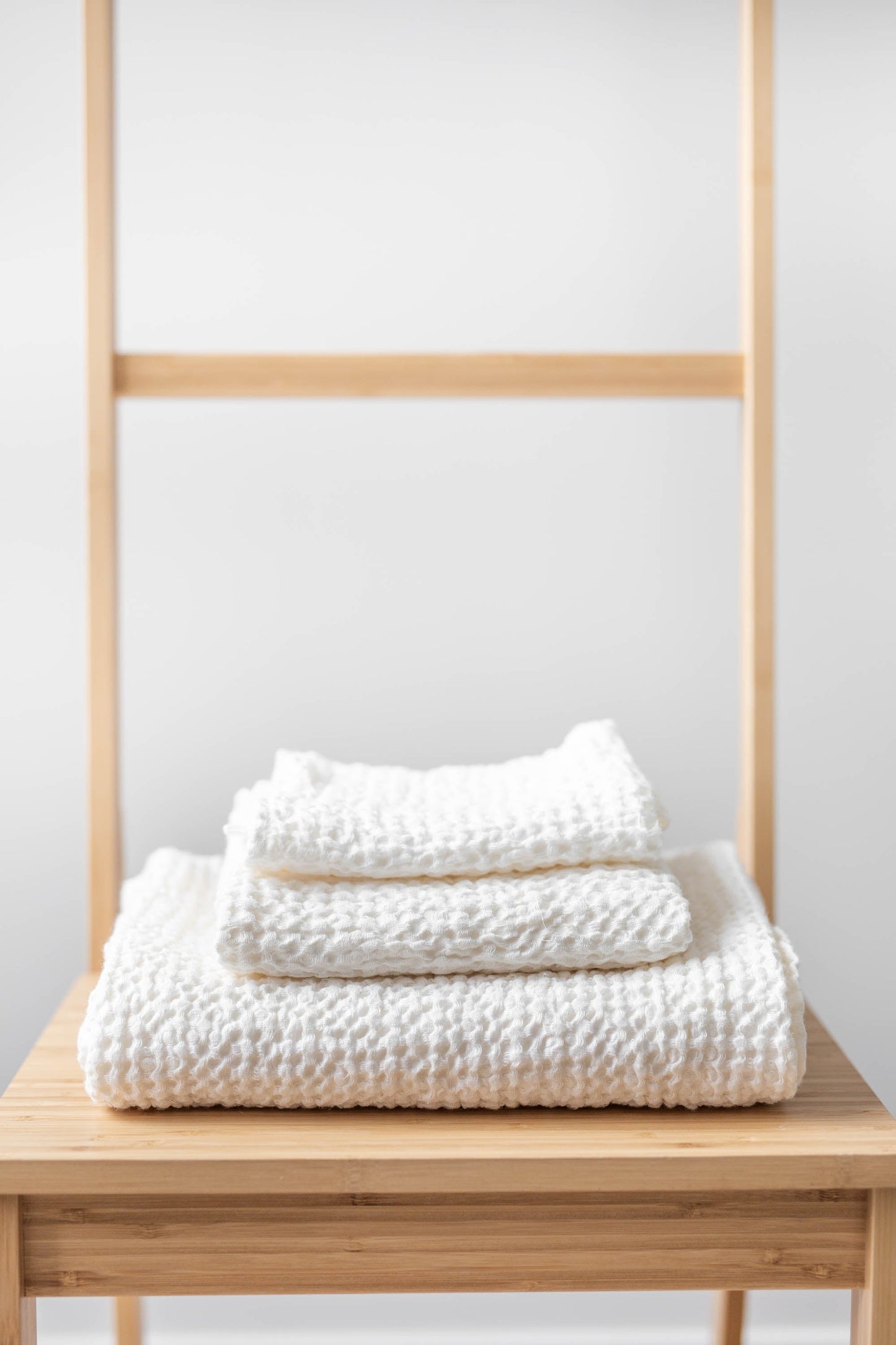 AmourLinen Linen waffle towel set Linen waffle towel AmourLinen