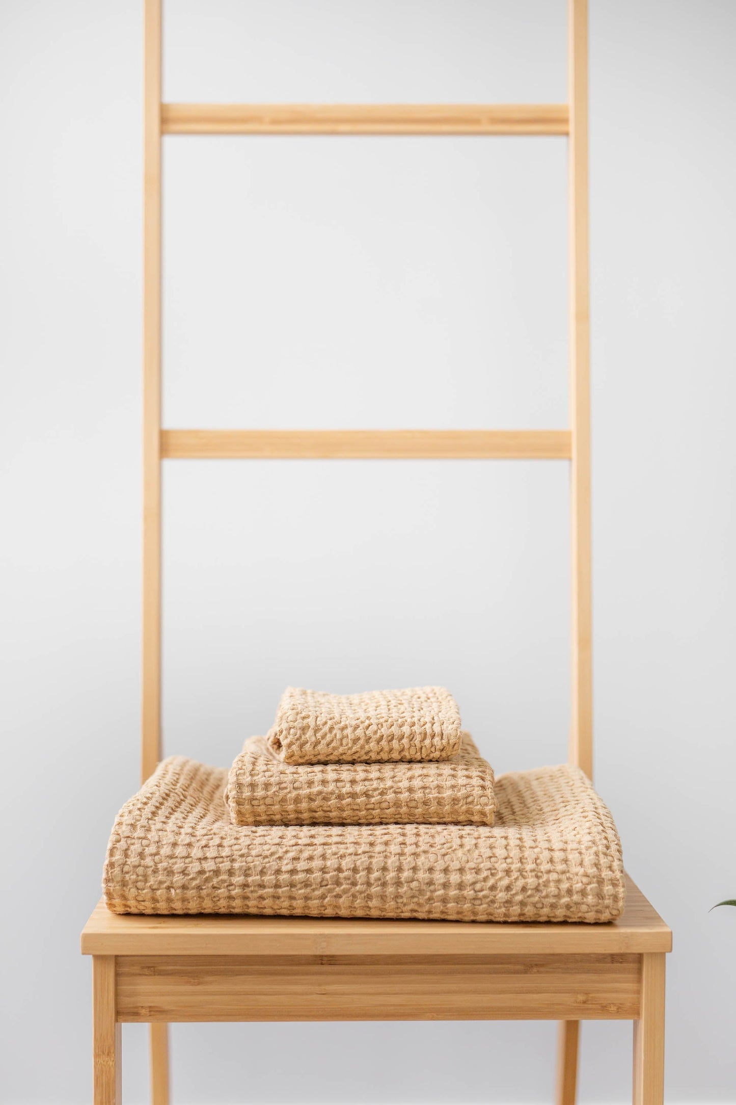 AmourLinen Linen waffle towel set Linen waffle towel AmourLinen