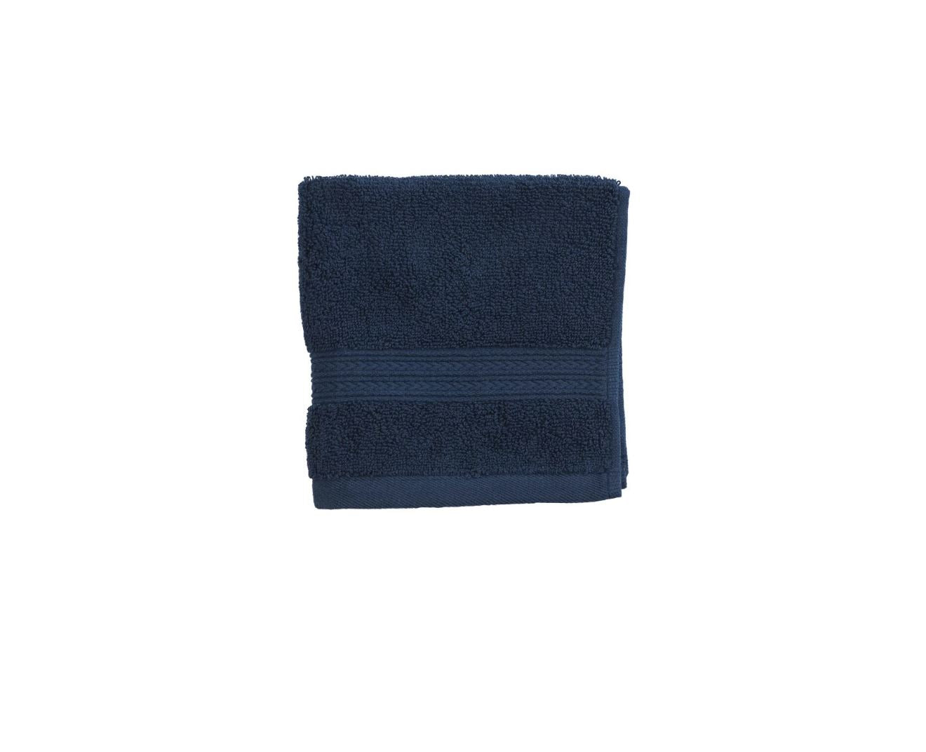 Bath Towel Set Bath Towels Kassatex Navy Wash Cloth