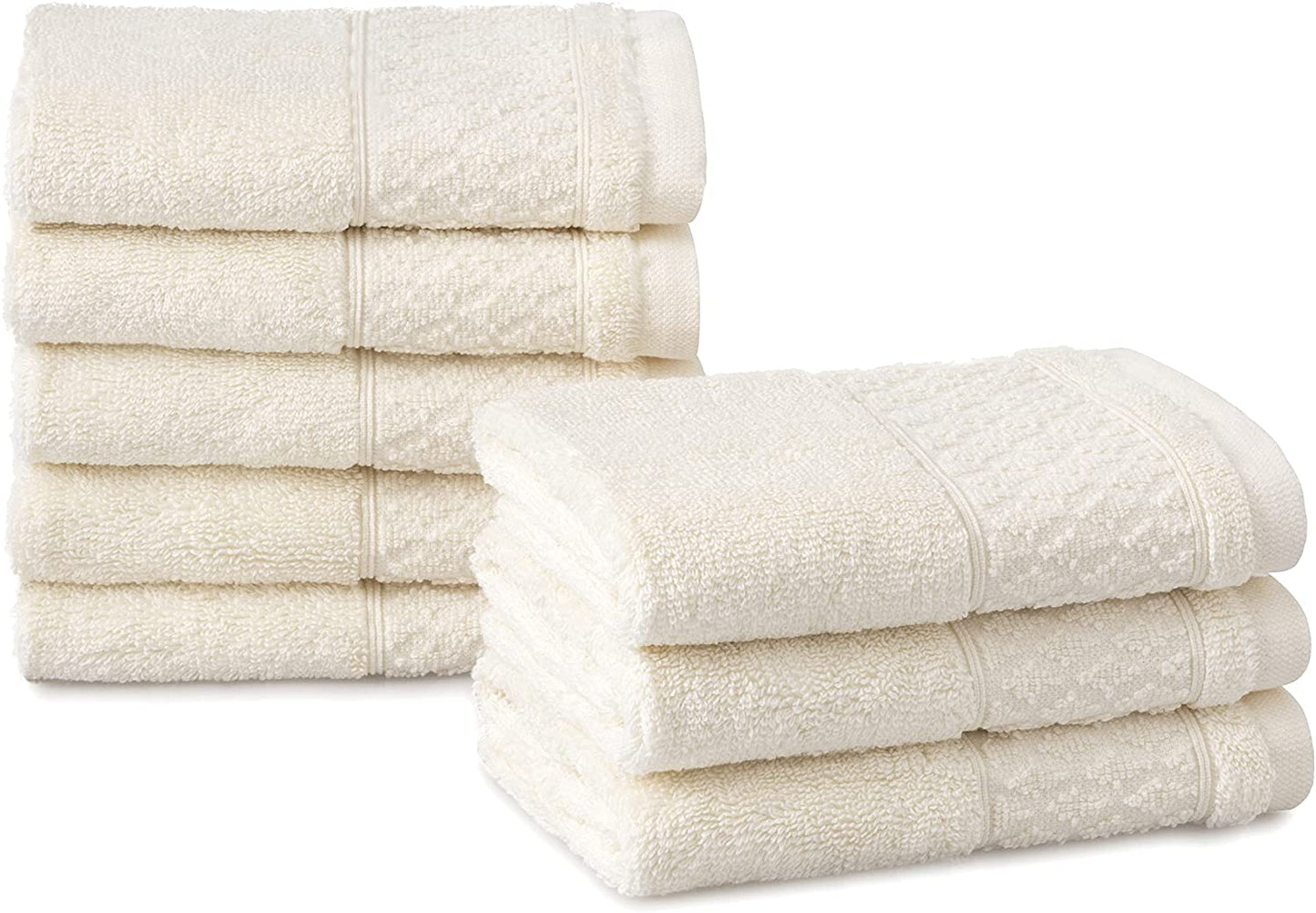Hudson 100% Pure Organic Cotton 6 Piece Bath Linen Set