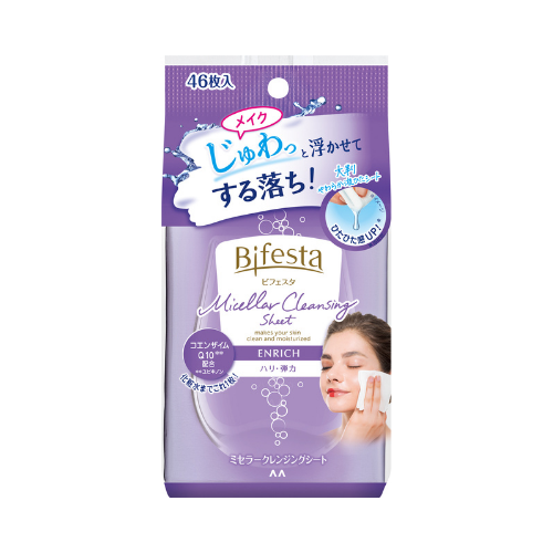 Bifesta Micellar Cleansing Sheet Enrich 46 Sheets