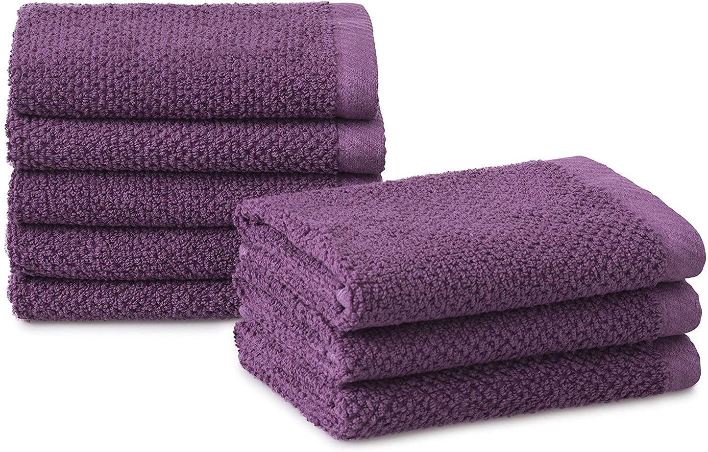 Hudson 100% Pure Organic Cotton 6 Piece Bath Linen Set