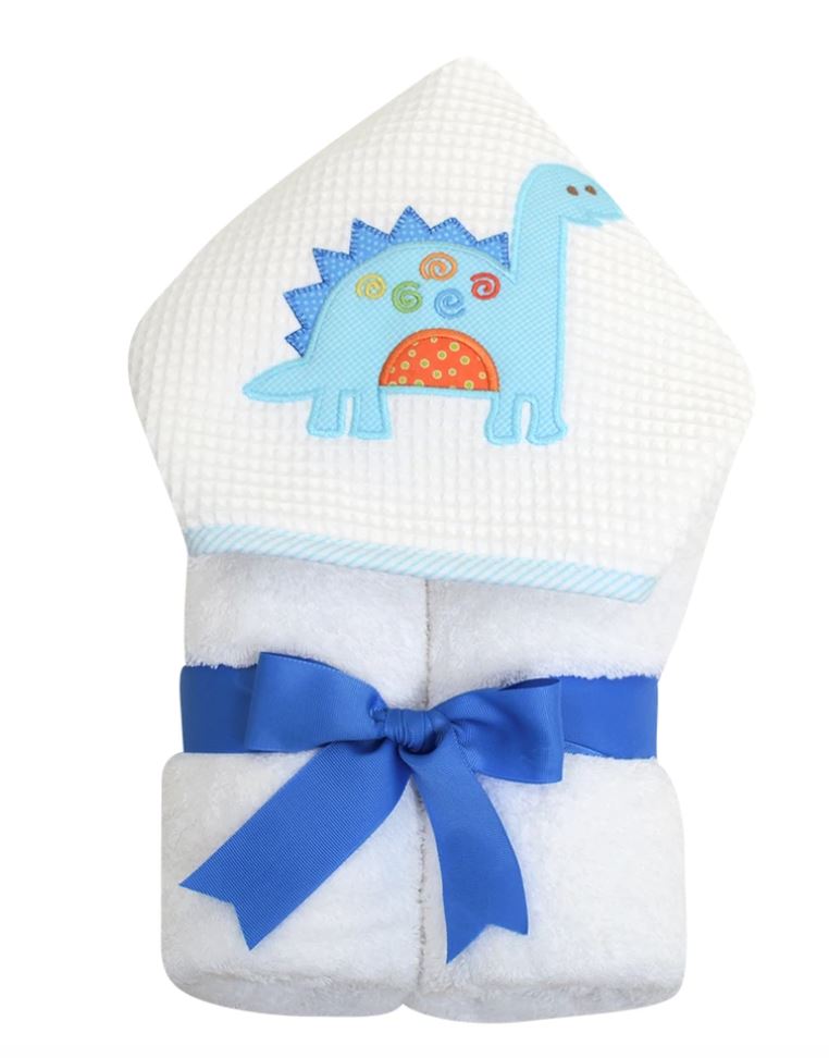 Every Kid Hooded Towel Hooded Bath Towels 3 Marthas Dinosaur