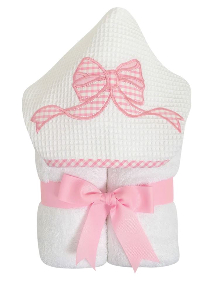 Every Kid Hooded Towel Hooded Bath Towels 3 Marthas Pink Bow