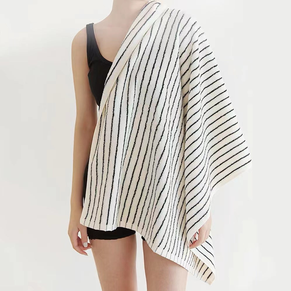 Stripe Face Towel / Bath Towel