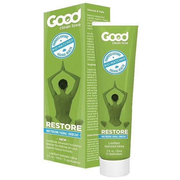 Good Clean Love Restore Moisturizing Vaginal Gel 2 Oz Intimates Adult Boutique
