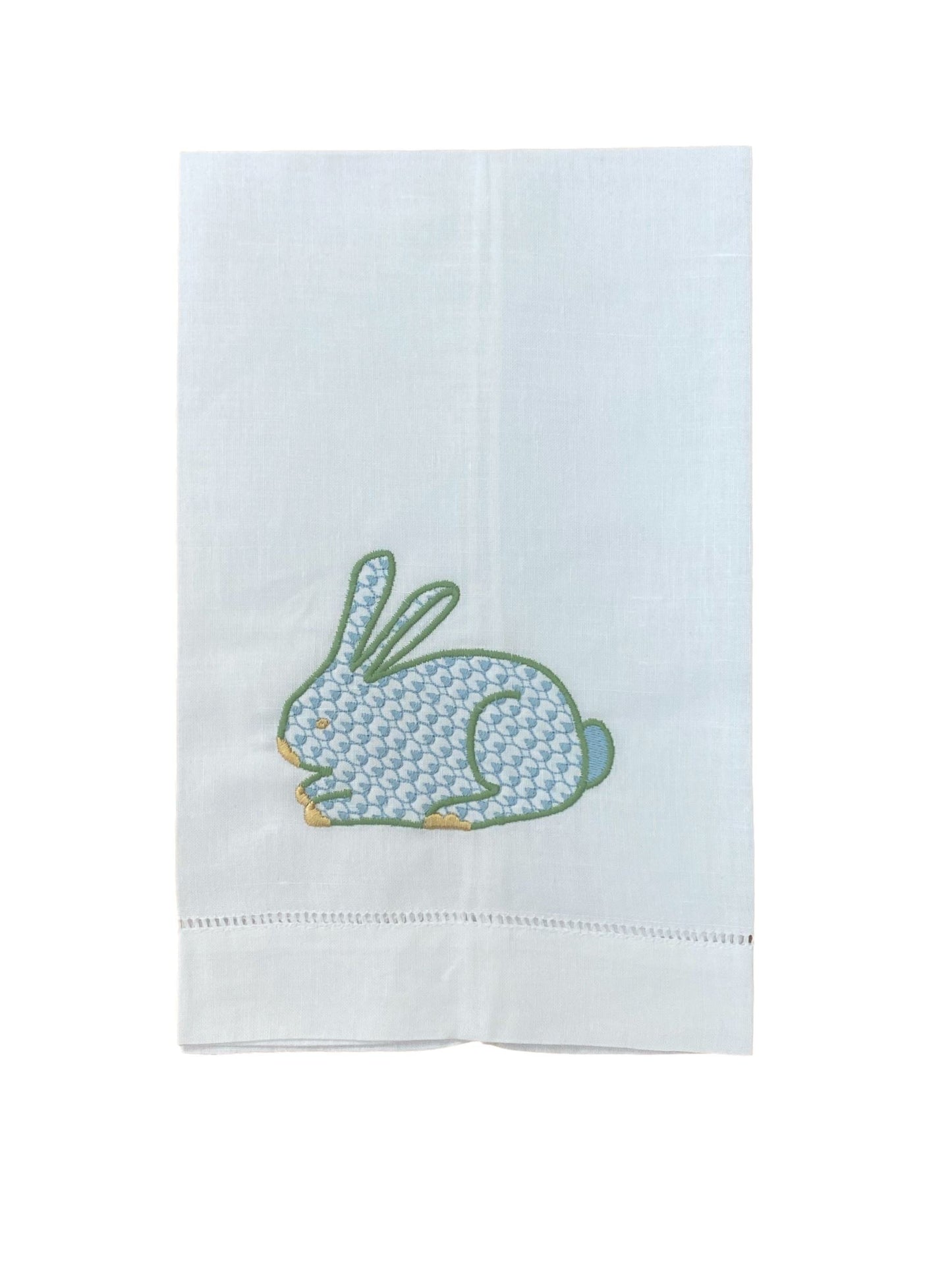 Herend Bunny Linen Guest Towel Guest Towels BumbleBee Linens Wedgewood
