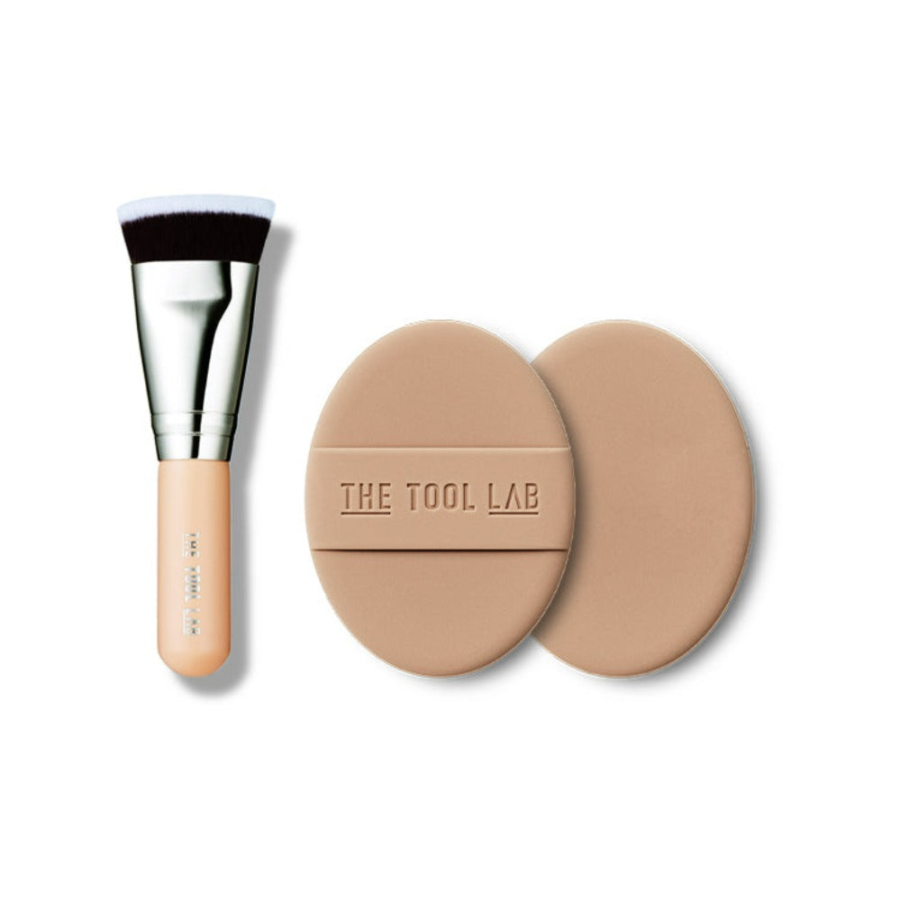 The Tool Lab Long All Day Fitting Duo (Powdery/Glowy/Cover)