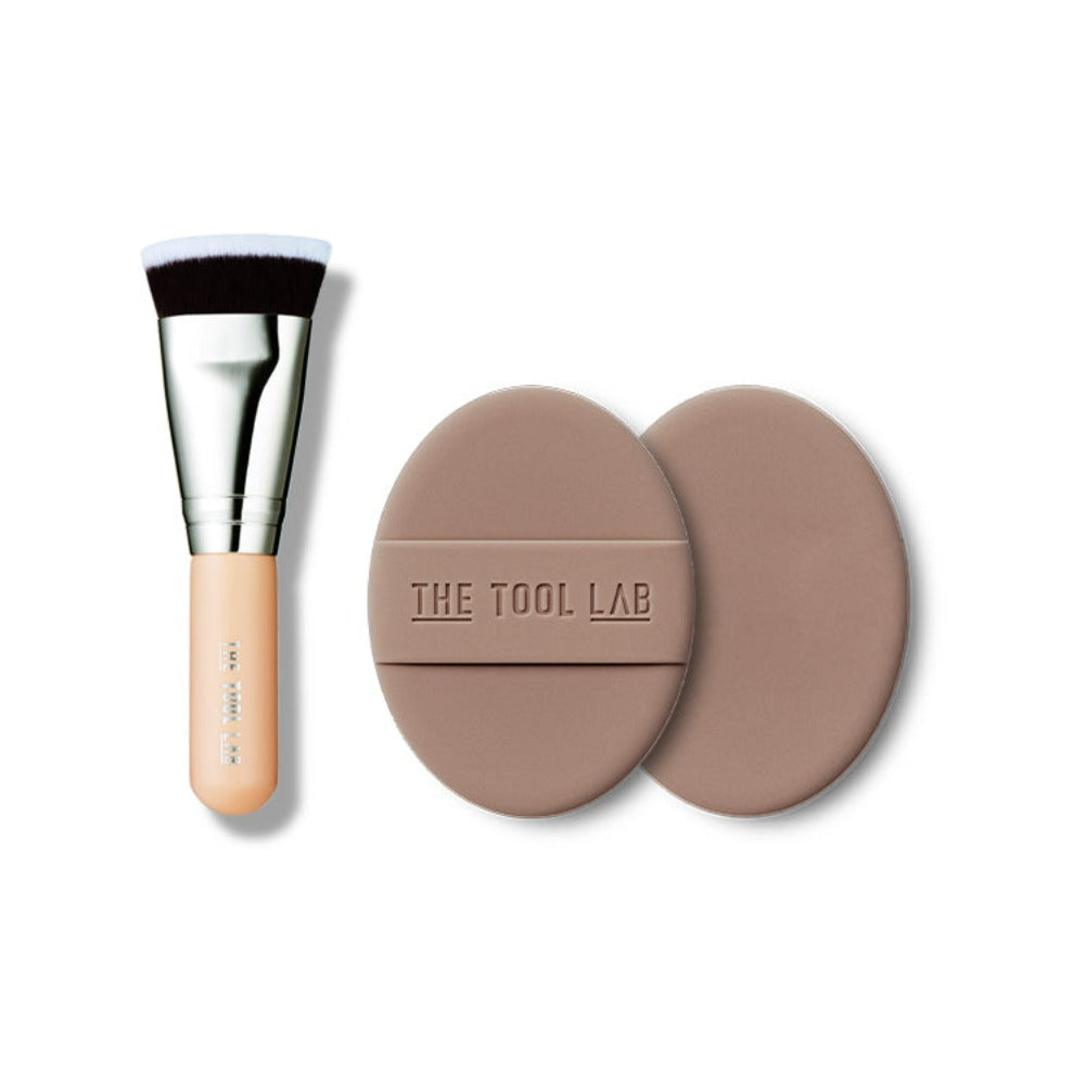 The Tool Lab Long All Day Fitting Duo (Powdery/Glowy/Cover)