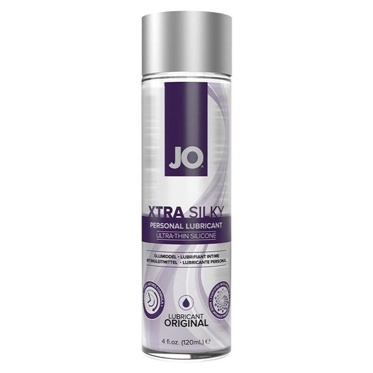 Jo Xtra Silky Ultra-thin Silicone Lubricant 4fl Oz Intimates Adult Boutique