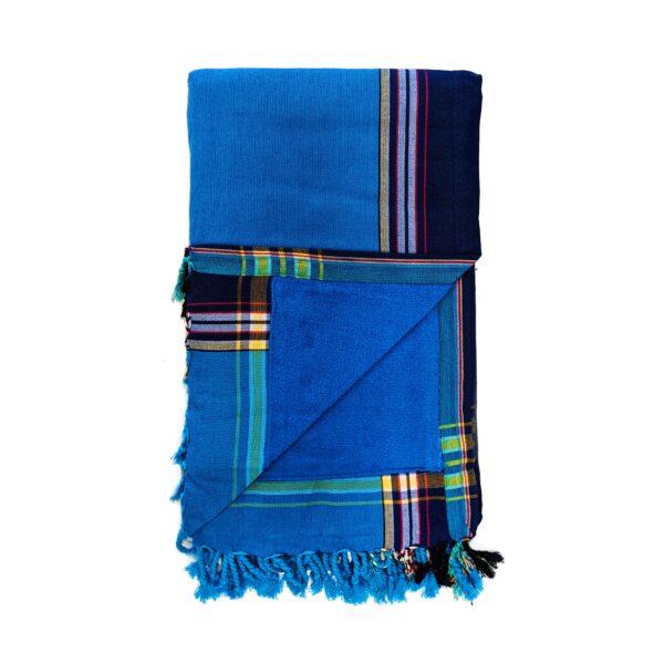 Kenyan Beach Towel Towels Swahili Coast Design Ocean Blue