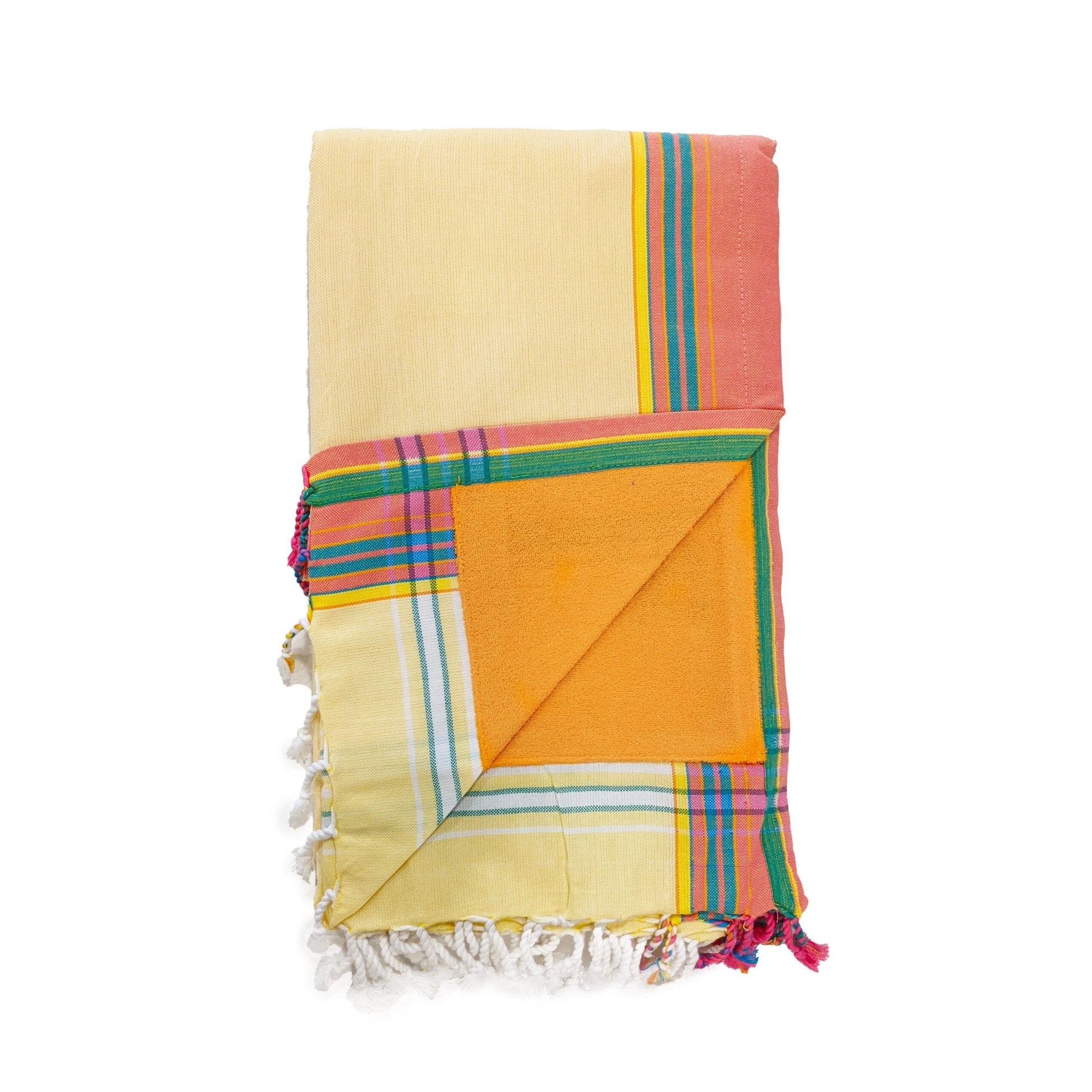 Kenyan Beach Towel Towels Swahili Coast Design Soft Yellow