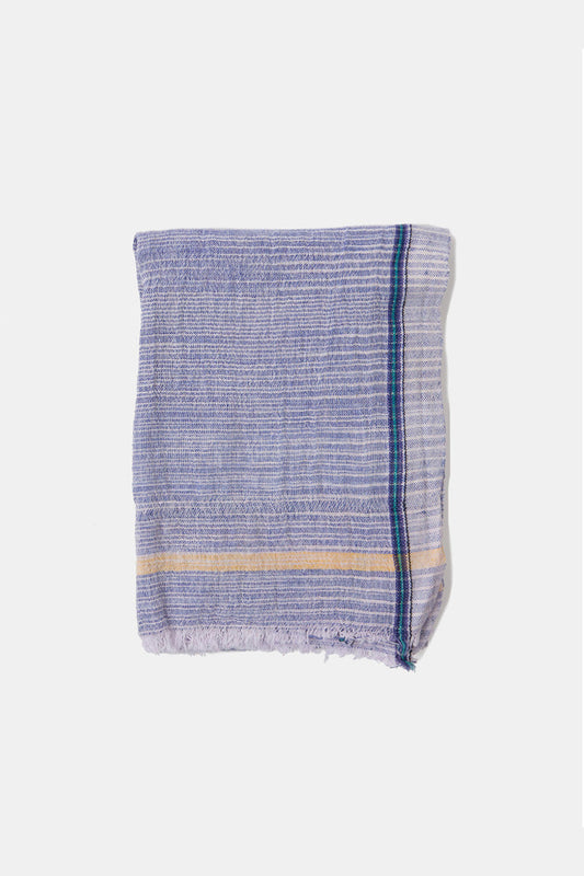 Khadi Cotton Towel in Blue