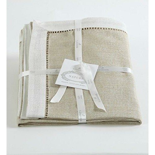 S. Jaeger Nature Tablecloth Sable-Beige | 67" Square