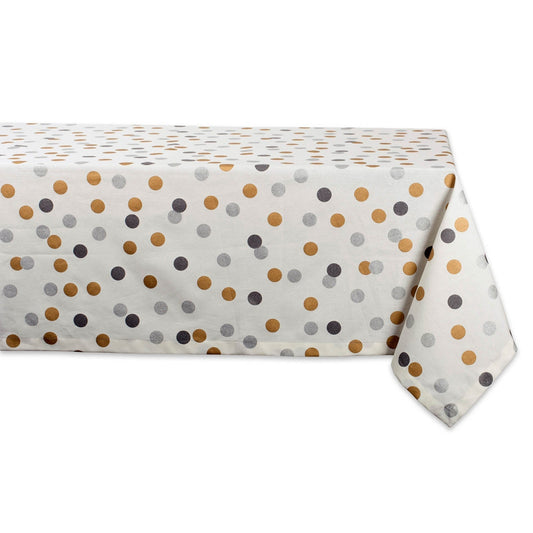Metallic Confetti  60"x84" Tablecloth