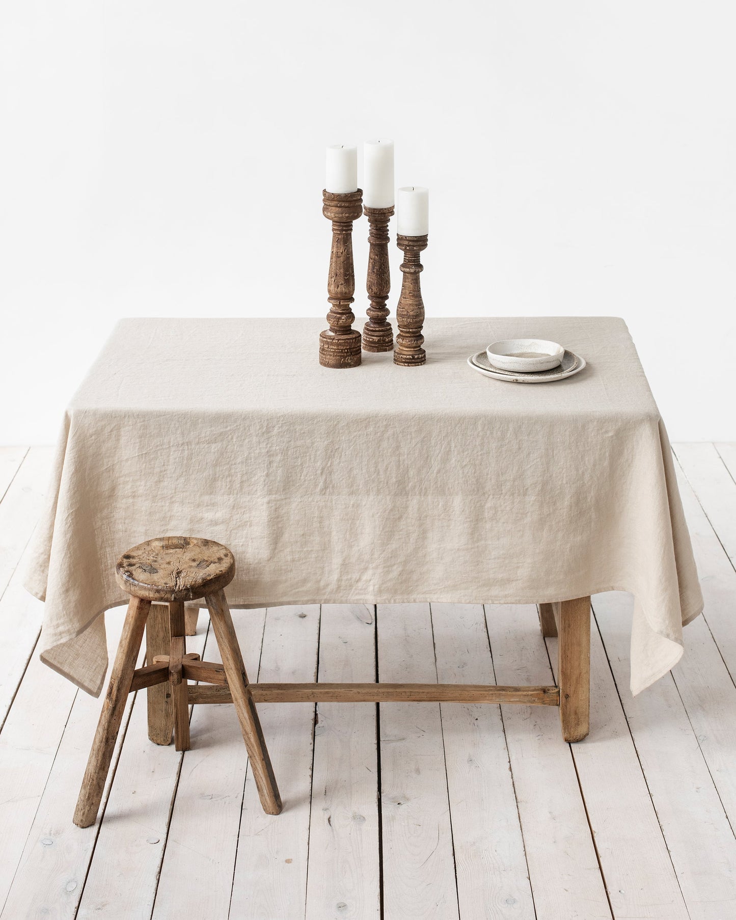 Natural Linen tablecloth