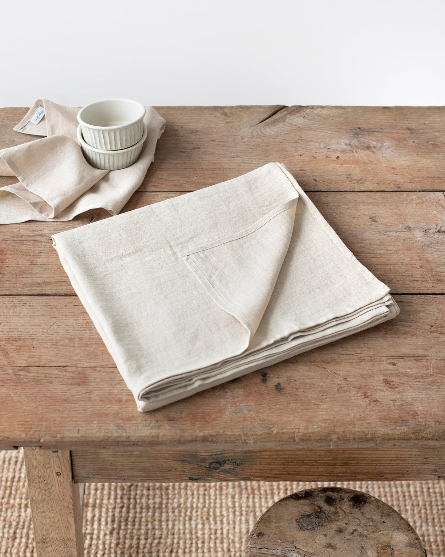 Natural Linen tablecloth