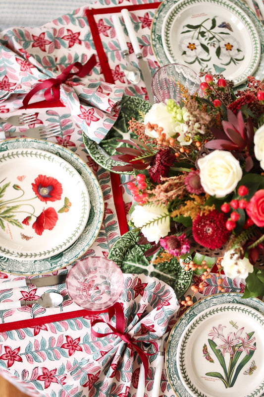 Palm Fete Tablecloth